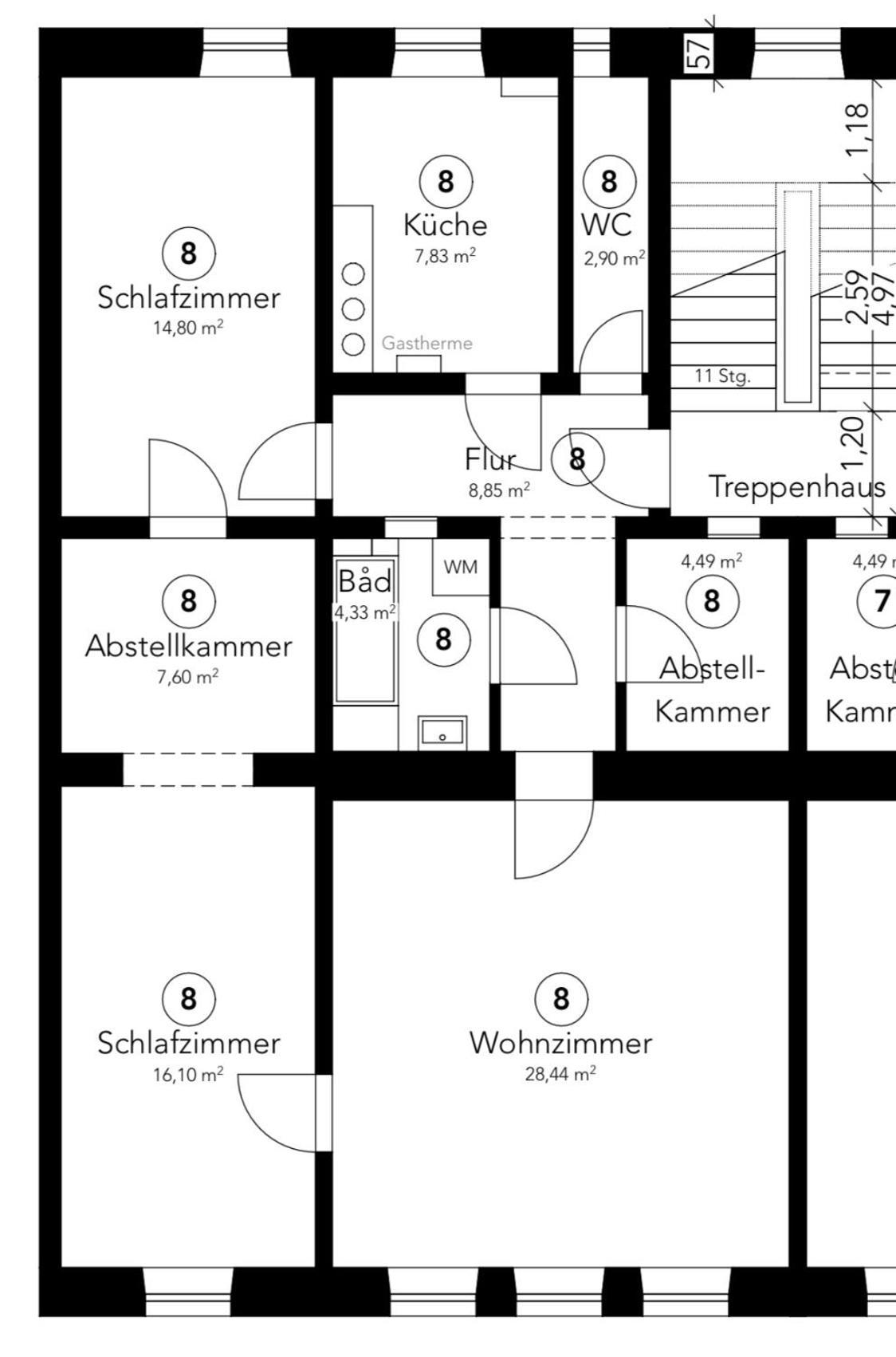 New Furnished, Exclusive Large Flat In Center, 30min To Airport Apartamento *